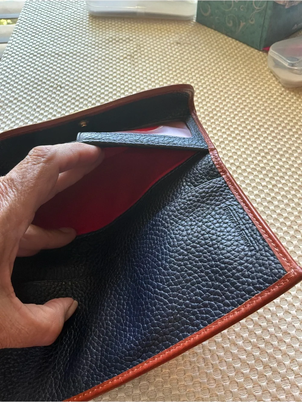 Dooney & Bourke pebbled leather